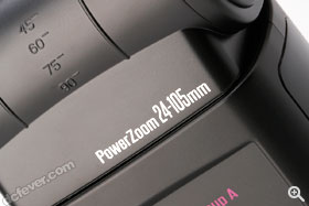 燈頭變焦為 24-105mm。