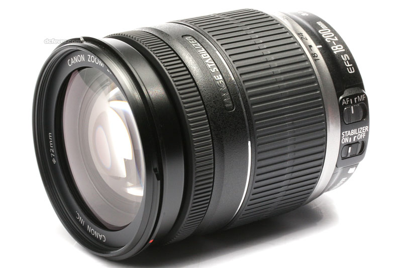 商品 Canon EF-S 18-200mm f 3.5-5.6 レンズ ブラック