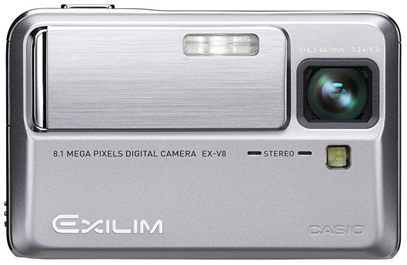 Casio Exilim Hi-Zoom EX-V8 相機規格、價錢及介紹文- DCFever.com