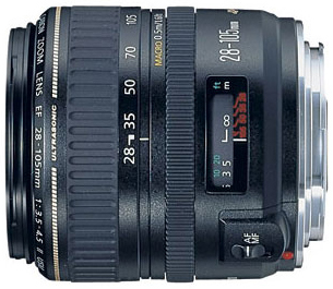Canon EF 28-105mm f3.5-4.5 II USM (已停產) 鏡頭規格、價錢及介紹文
