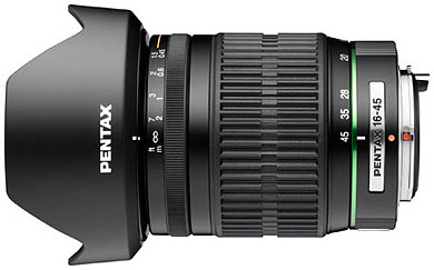 Pentax DA J 16-45mm F4.0 ED AL (已停產) 鏡頭規格、價錢及介紹文 