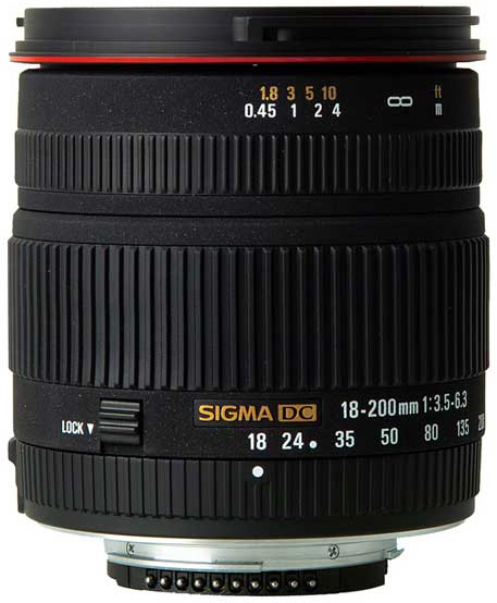 Sigma 18-200mm F3.5-6.3 DC (已停產) 鏡頭規格、價錢及介紹文 